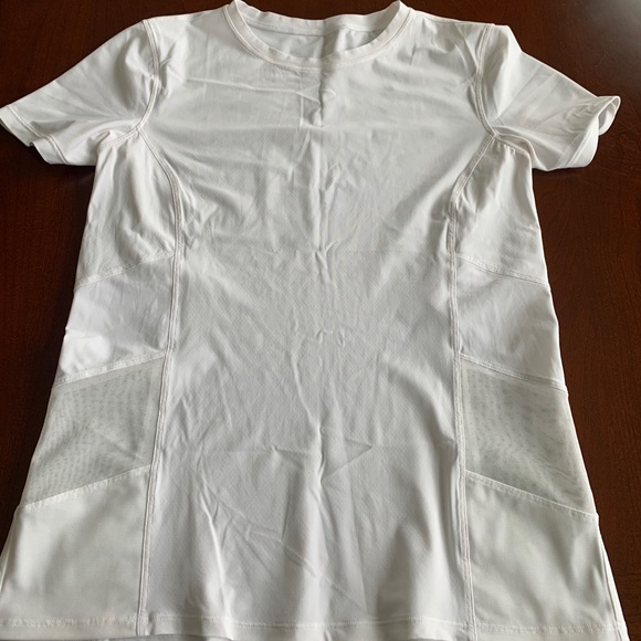 WHITE LULULEMON SHIRT - Picture 2 of 2